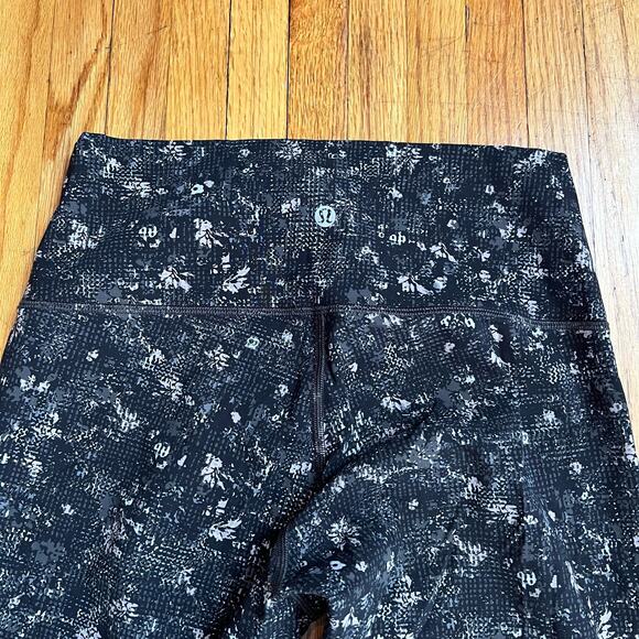 Lululemon Leggings Womens 8 Wunder Under HR Tight Luxtreme LW5BT4S Black - Picture 4 of 9